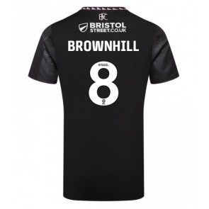 Burnley Josh Brownhill #8 Bortatröja 2024-25 Kortärmad